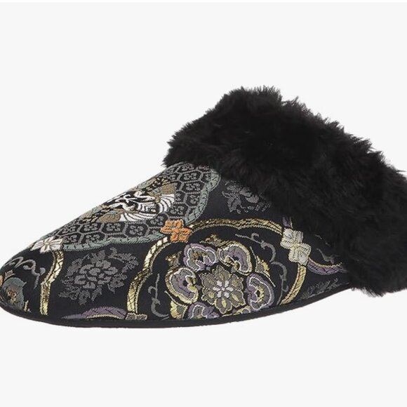 NEW Seychelles Women's in Your Dreams Black Brocade Mules 8.5 - Picture 2 of 7